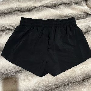 Women’s black all in motion high rise running shorts size XL